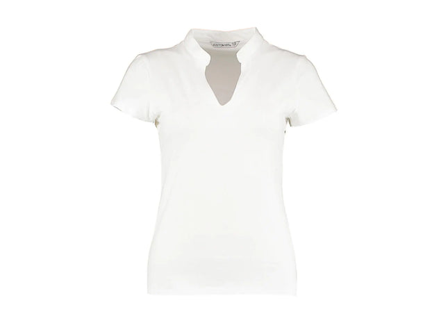 Regular Fit Mandarin Collar Top TK Gruppe® Grosshandel 