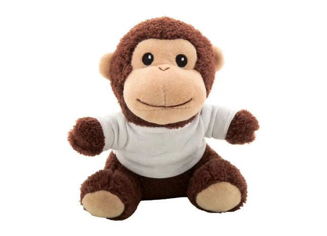 Rehowl RPET Plüschaffe in Braun – Umweltfreundliches Spielzeug TK Gruppe® Grosshandel 