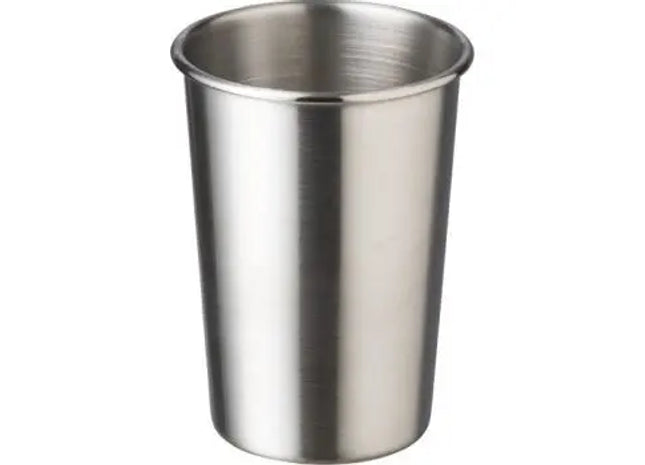 Reid Robuster Edelstahlbecher 350ml in Silber TK Gruppe® Grosshandel 