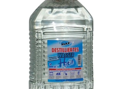 Reines Destilliertes Wasser, 5 Liter - Ideal für Technische & Medizinische Anwendungen TK Gruppe® Grosshandel 