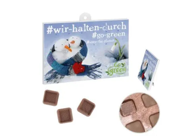 Reinpapier A5-Schoko-Adventskalender inkl. Personalisierung TK Gruppe® Grosshandel 
