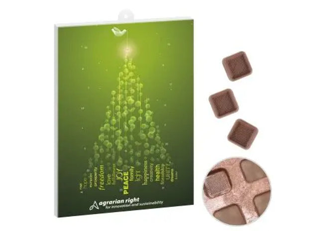 Reinpapier Schoko-Adventskalender inkl. Personalisierung TK Gruppe® Grosshandel 