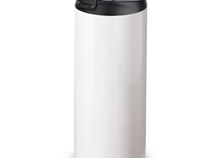 Reise-Isolierbecher 350 ml – Praktischer weißer Becher für unterwegs TK Gruppe® Grosshandel 