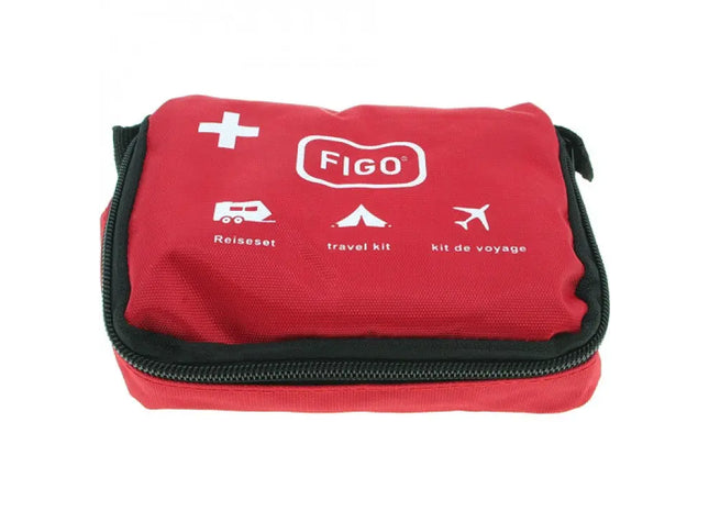 Reise-Verbandskasten mit 39 Teilen - Kompaktes Erste-Hilfe-Set für Unterwegs TK Gruppe® Grosshandel 