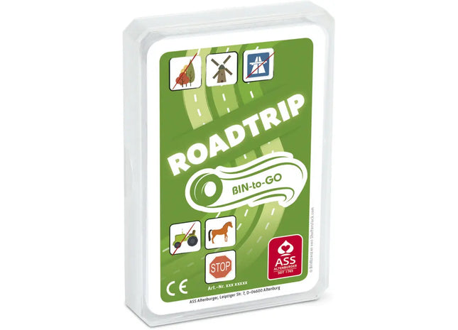 Reisespiel 'Bin to go' im praktischen Kunststoffetui - Spielspaß für Unterwegs TK Gruppe® Grosshandel 