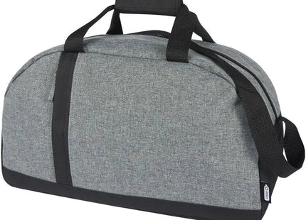 Reclaim GRS Recycelte Sport-/Reisetasche 21L, Schwarz-Heather Grau TK Gruppe® Grosshandel 
