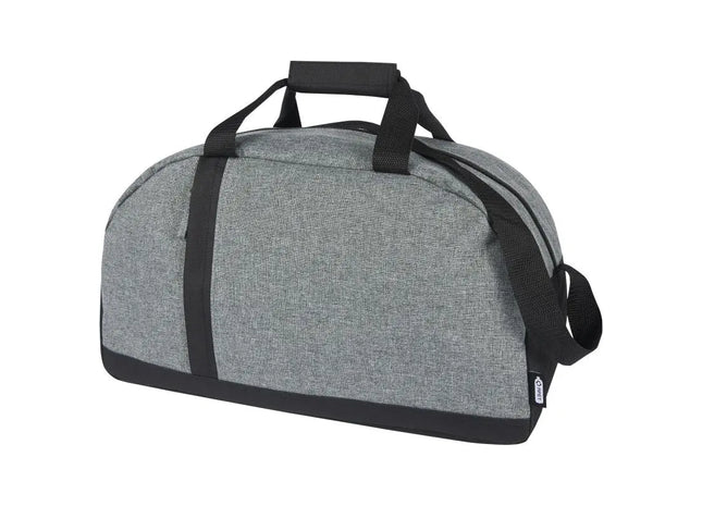Reclaim GRS Recycelte Sport-/Reisetasche 21L, Schwarz-Heather Grau TK Gruppe® Grosshandel 