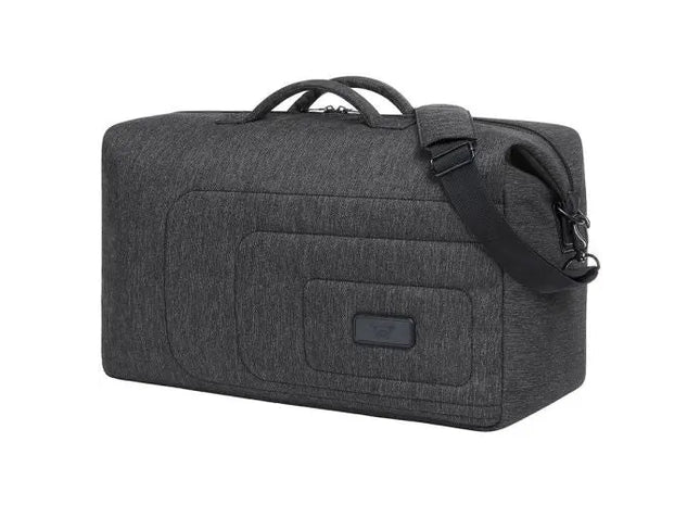 Sport-/Reisetasche FRAME – Stilvolle Tasche in Schwarz-Grau-Meliert TK Gruppe® Grosshandel 
