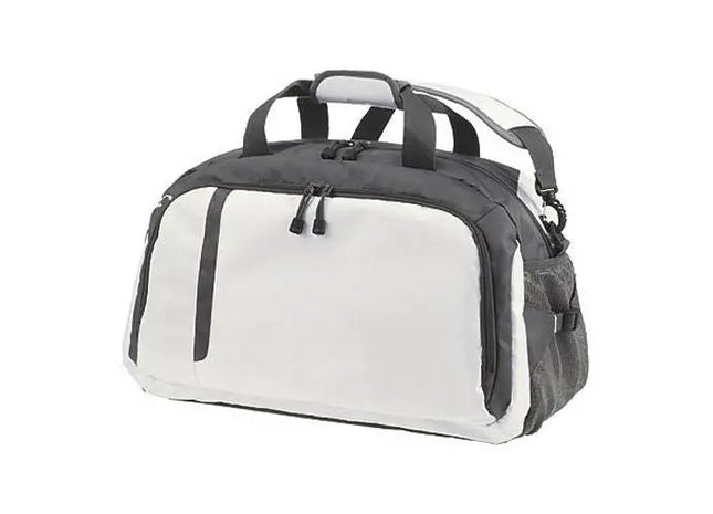 Sport-/Reisetasche GALAXY - weiß, geräumig und elegant, ideal für Fitness und Reisen TK Gruppe® Grosshandel 