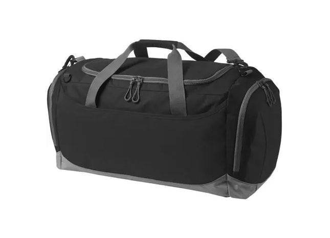 Sport-/Reisetasche JOY - schwarz, funktional und stilvoll, ideal für Sport und Freizeit TK Gruppe® Grosshandel 