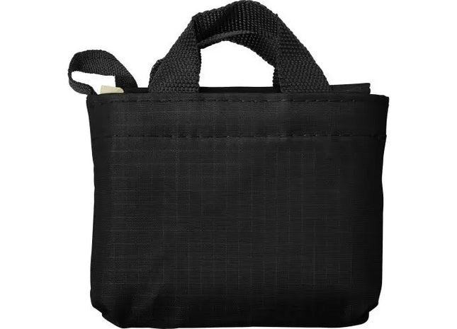Reißfeste Polyester-Shoppingtasche Wes, Einkaufstasche Schwarz TK Gruppe® Grosshandel 