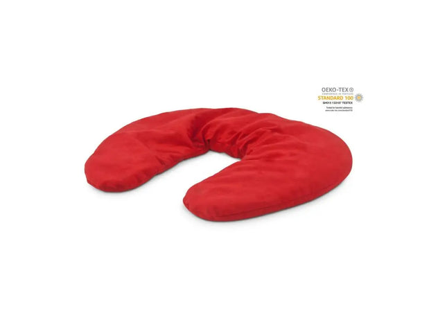 Relax Körner-Nackenhörnchen in Rot - Wärmendes Komfortkissen für Entspannung TK Gruppe® Grosshandel 