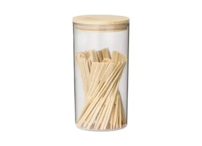 Reng Fingerfood-Gabeln - Natur: Stilvoll, langlebig, umweltfreundlich, wiederverwendbar, vielseitig TK Gruppe® Grosshandel 