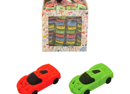 Rennauto-Radiergummi 5,8x3 cm, 4 verschiedene Farben TK Gruppe® Grosshandel 