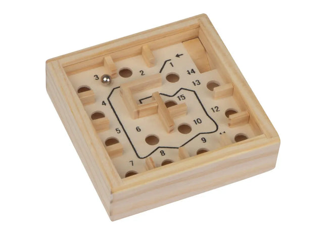 Rennes Geduldspiel in Beige - Herausforderndes Knobelspiel für Strategen TK Gruppe® Grosshandel 