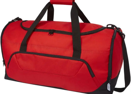 Retrend RPET Reisetasche, 40L, Rot, Stilvoll und Umweltbewusst unterwegs TK Gruppe® Grosshandel 