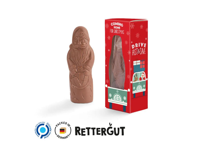 Rettergut Schoko-Weihnachtsmann - Nachhaltige Festtagsüberraschung TK Gruppe® Grosshandel 