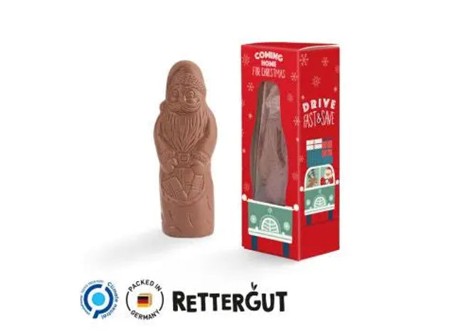 Rettergut Weihnachtsmann - Nachhaltiger Genuss in festlicher Verpackung TK Gruppe® Grosshandel 