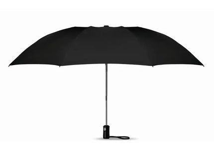 Reversibler Regenschirm DUNDEE FOLDABLE in Schwarz - Vielseitiger Schutz bei Regen TK Gruppe® Grosshandel 