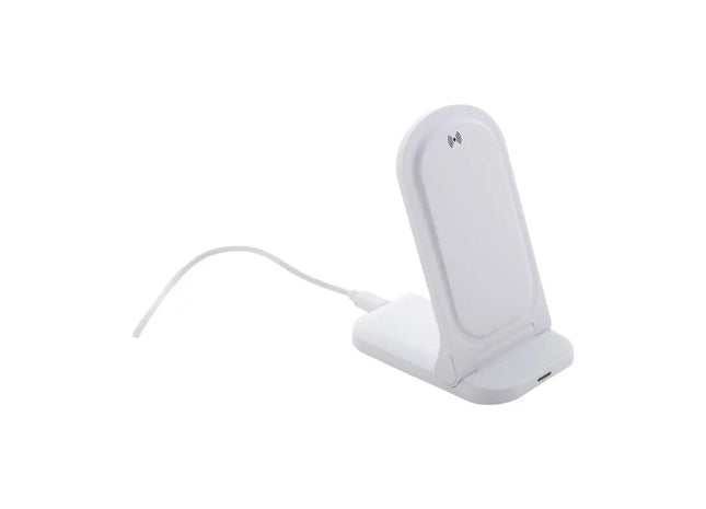 Rewolt RABS Kabelloses Ladegerät & Smartphone-Ständer - Purweiß TK Gruppe® Grosshandel 