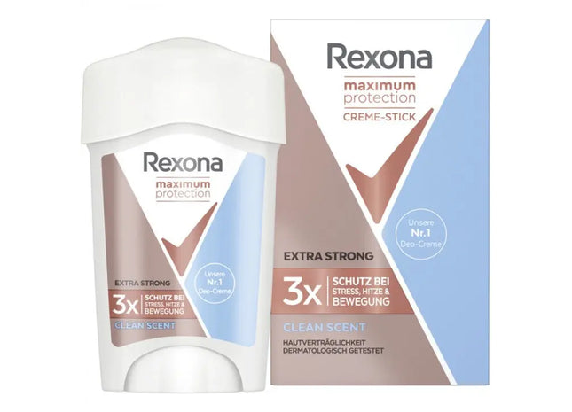 Rexona Deo-Stick 45ml Maximaler Schutz, Frischer Duft – Lang anhaltend TK Gruppe® Grosshandel 