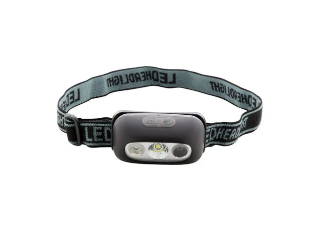 Rexplorer Akku-Stirnlampe in Schwarz – Aufladbar und Kraftvoll TK Gruppe® Grosshandel 