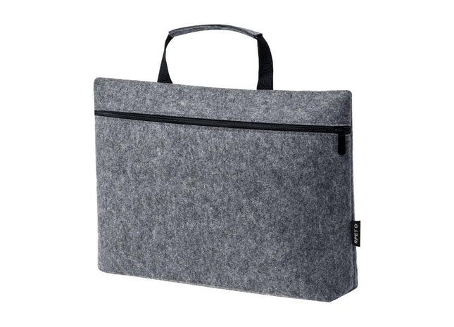 Rickey RPET Dokumententasche in Grau – Nachhaltige und Stilvolle Bürotasche TK Gruppe® Grosshandel 