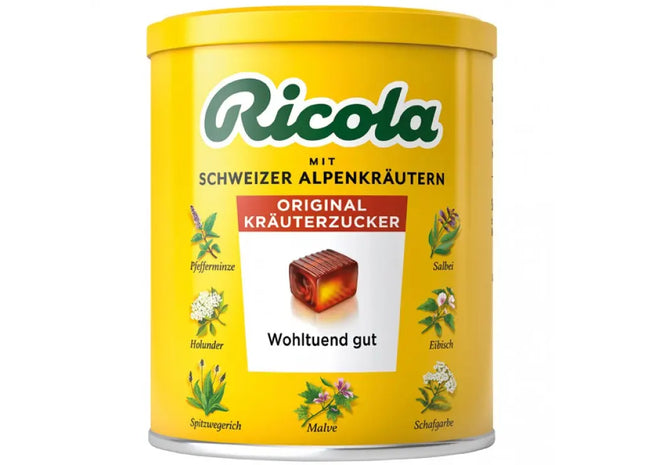 Ricola Original Schweizer Kräuterbonbons, 250g - Natürliche Hustenbonbons TK Gruppe® Grosshandel 