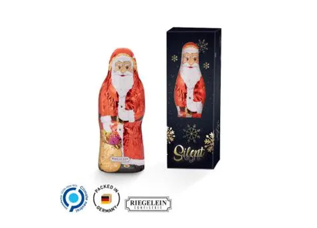Rieglein Weihnachtsfigur - Festlicher Schokoladenmann, 100 Zeichen TK Gruppe® Grosshandel 
