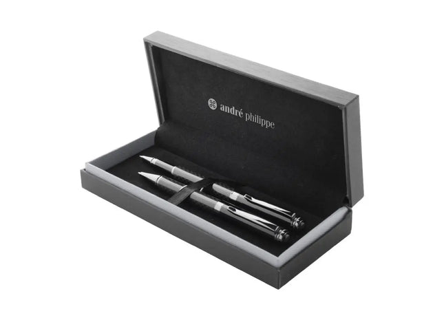 Rimbaud Kugelschreiberset - Tiefschwarz, Elegant & Professionell TK Gruppe® Grosshandel 