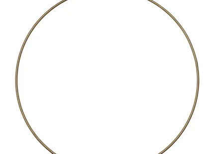 Ring zum Hängen DIY, gold, 35 cm Durchmesser – Modern, vielseitig, perfekt für Kränze TK Gruppe® Grosshandel 