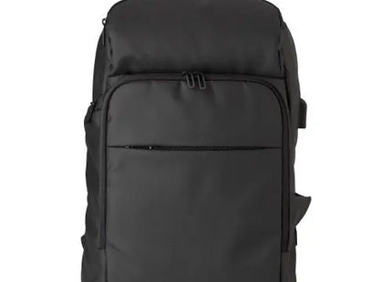 Rishi Schwarzer Rucksack aus robustem Kunststoff – Modern & Langlebig TK Gruppe® Grosshandel 