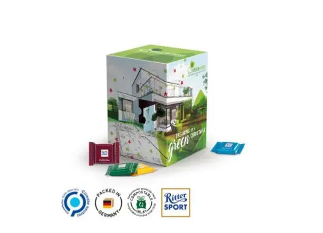 Ritter SPORT Tower Adventskalender - Schokoladenturm der Freude TK Gruppe® Grosshandel 