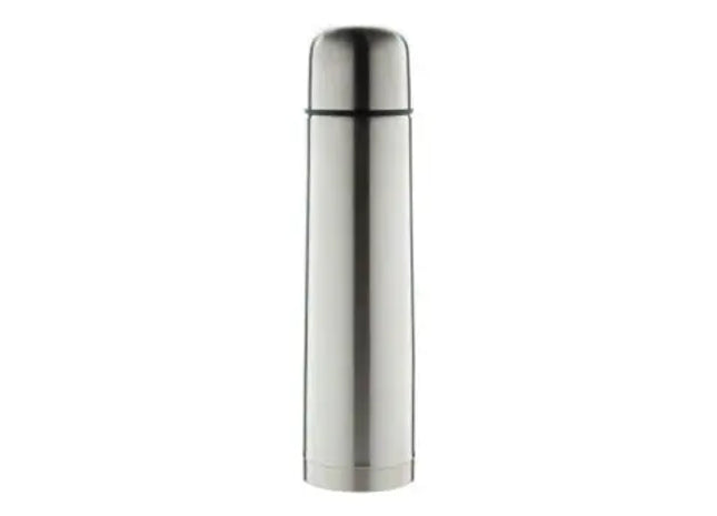 Robusta XL Isolierkanne 1000 ml - Hochglanz Silber, Langanhaltende Wärme TK Gruppe® Grosshandel 