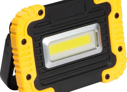 Robuste COB Baulampe in Signal-Gelb - Hell & Langlebig TK Gruppe® Grosshandel 