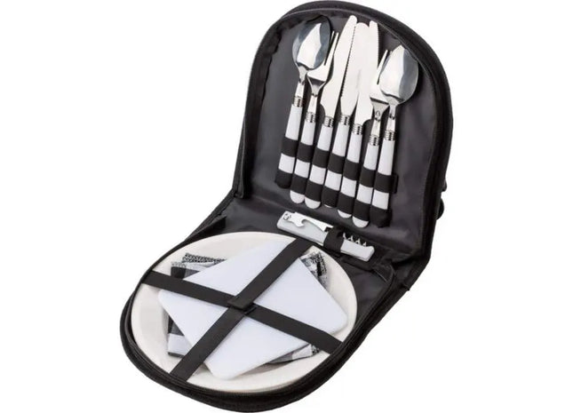 Robuste Jacques Canvas Picknick-Tasche - Ideal für Ausflüge im Freien TK Gruppe® Grosshandel 