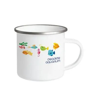 Robuste Outdoor Metall-Tasse, 300 ml - Schlichtes Weiß TK Gruppe® Grosshandel 