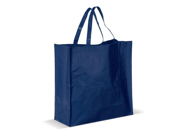 Robuste PP Woven Einkaufstasche – Tiefes Dunkelblau TK Gruppe® Grosshandel 