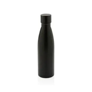Robuste RCS Recycelte Edelstahl-Vakuumflasche 500ml – Schwarz TK Gruppe® Grosshandel 