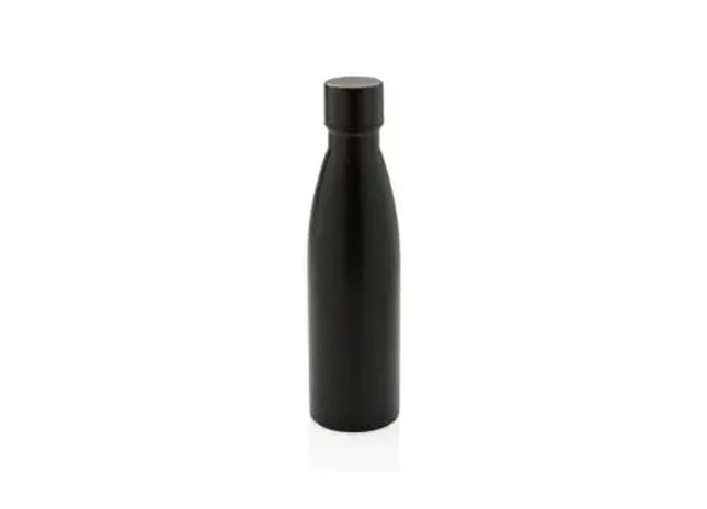 Robuste RCS Recycelte Edelstahl-Vakuumflasche 500ml – Schwarz TK Gruppe® Grosshandel 