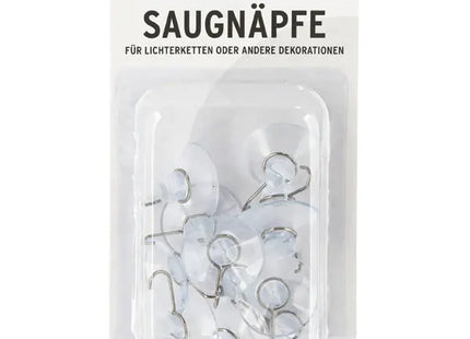 Robuste Saughaken – 12er Set mit Metallhaken, Durchmesser 3,5 cm TK Gruppe® Grosshandel 