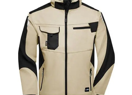 Robuste Workwear Softshell Jacke -STRONG- – Winddicht, wasserabweisend, langlebig und bequem TK Gruppe® Grosshandel 