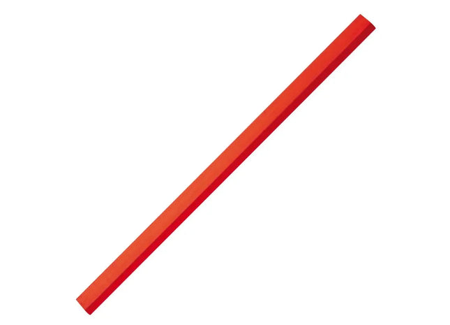 Robuster 25 cm Zimmermannsbleistift in Signalrot – Perfekt für präzises Arbeiten TK Gruppe® Grosshandel 