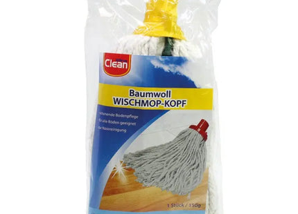 Robuster Baumwoll-Wischtuchmopp, 150g, Effiziente Bodenreinigung TK Gruppe® Grosshandel 