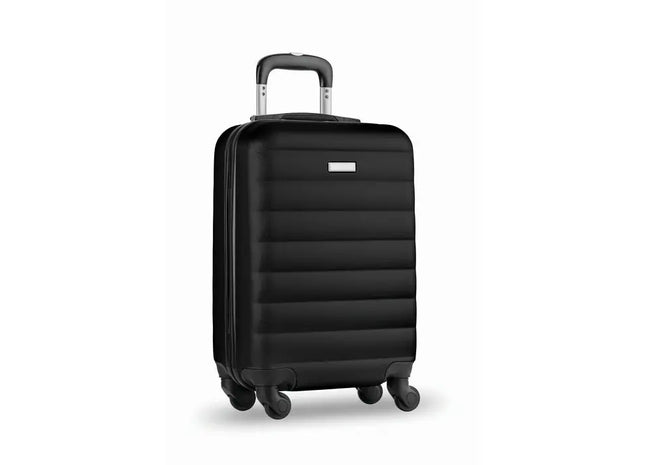 Robuster Hartschalen Trolley BUDAPEST - Stabiler Koffer mit Hartschale in Schwarz TK Gruppe® Grosshandel 