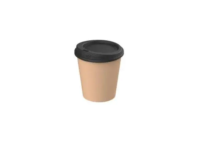 Robuster ToGo Kaffeebecher 200ml in Braun-Schwarz TK Gruppe® Grosshandel 