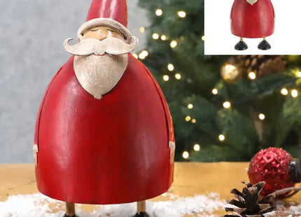 Robuster, handbemalter Weihnachtsmann, klein, ca. 23cm hoch TK Gruppe® Grosshandel 