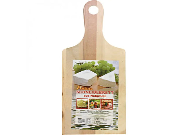 Robustes Küchen-Schneidebrett mit Griff, 30x14x0.8 cm, Holzdesign TK Gruppe® Grosshandel 