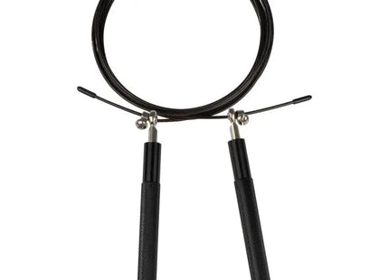 Robustes Springseil mit Stabilen Metallgriffen - Schwarz TK Gruppe® Grosshandel 