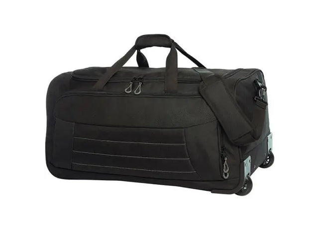 Roll-Reisetasche IMPULSE schwarz – Funktionale und stilvolle Trolley-Tasche für jede Reise TK Gruppe® Grosshandel 